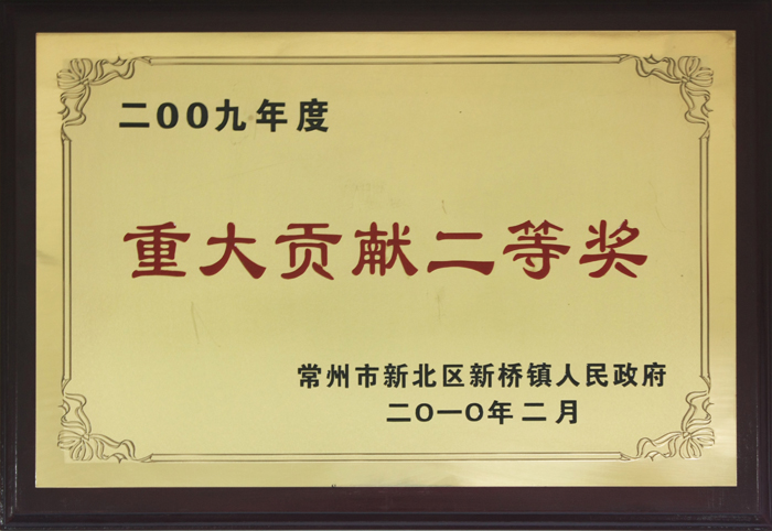 重大貢獻(xiàn)二等獎(jiǎng)